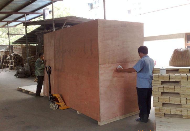 安徽客户制作木包装箱(图2)